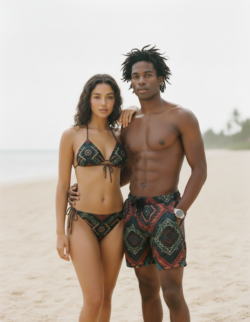 Woven Matching Set