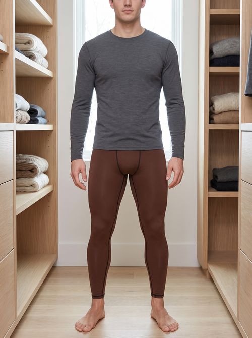 Brown Base Layer Bottoms
