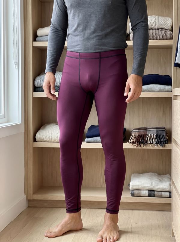 Men's Blackberry Base Layer Bottoms