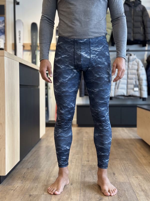 Men's Blue Aura Eclipse Base Layer Bottoms