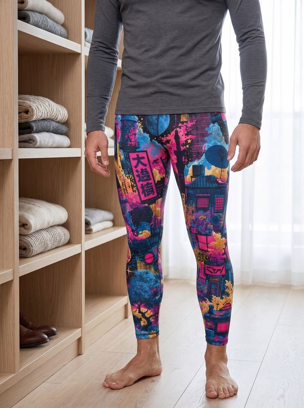 Neonoir men's base layer bottoms
