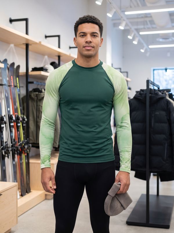 Watercolor Collection men's base layer tops