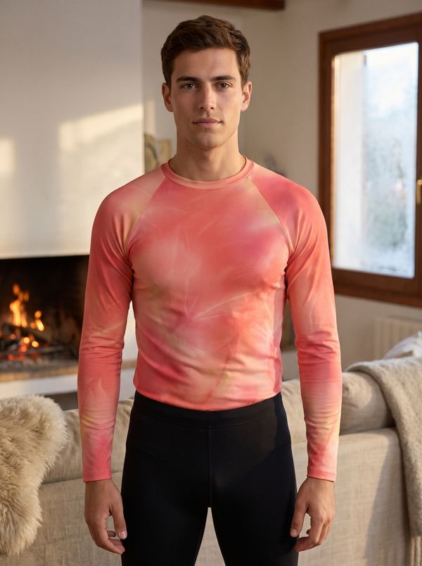 Ice-dye Collection base layer top