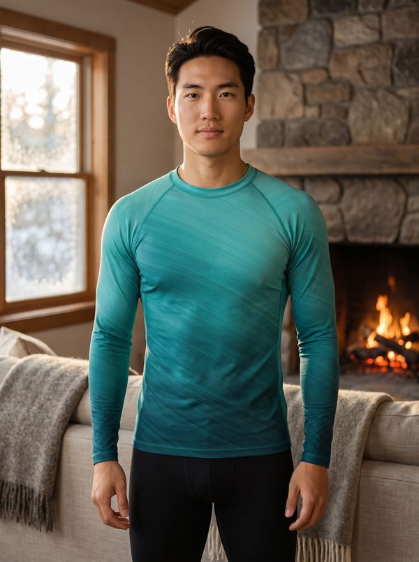 Rainbow Collection men's base layer tops
