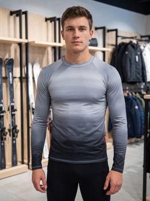 Graphite Solstice Base Layer Top men's base layer tops