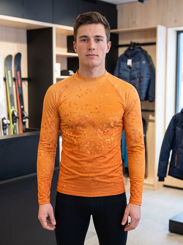 Men's Muskmelon Riptide Base Layer Top