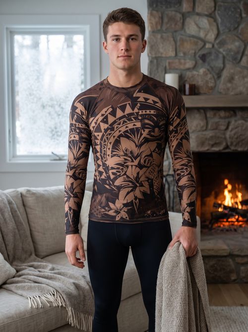 Coffee Bean Koa Kai Base Layer Top