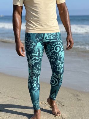 Alexandrite Nalu Kai Leggings Men's Leggings — Lolekai