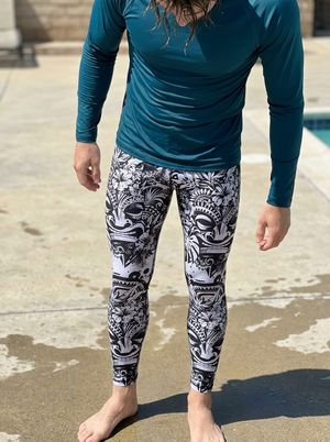 White Onyx Honua Uli Leggings Men's Leggings — Lolekai
