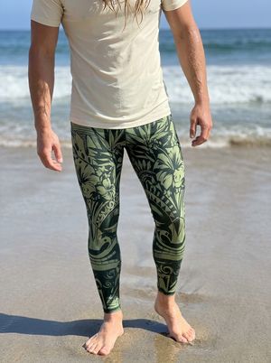 Sycamore Honua Lehua men's swim & gym leggings