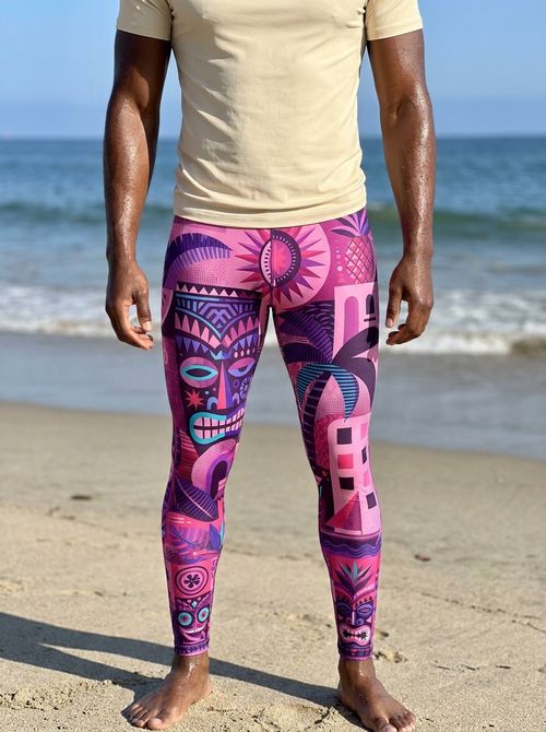 Electric Fuchsia Makai Leggings