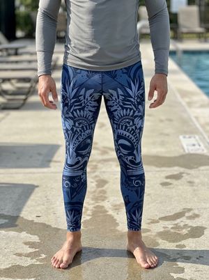 Rhodonite Honua Kai men's swim & gym leggings