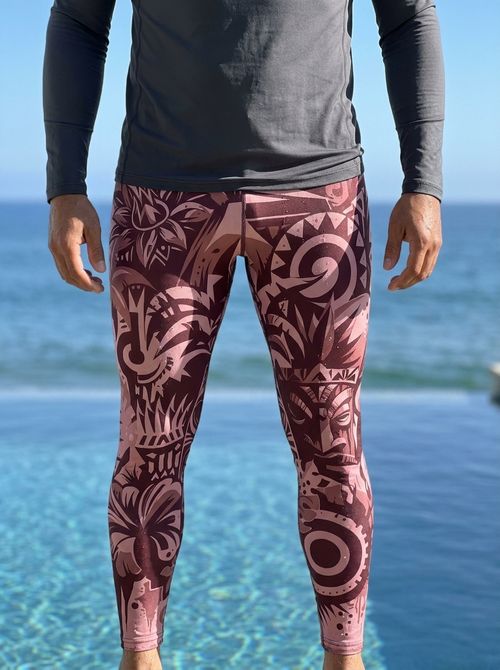 Dusty Rose Nalu Uli Leggings
