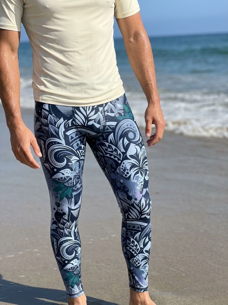 Marina Mana Kai men's swim & gym leggings