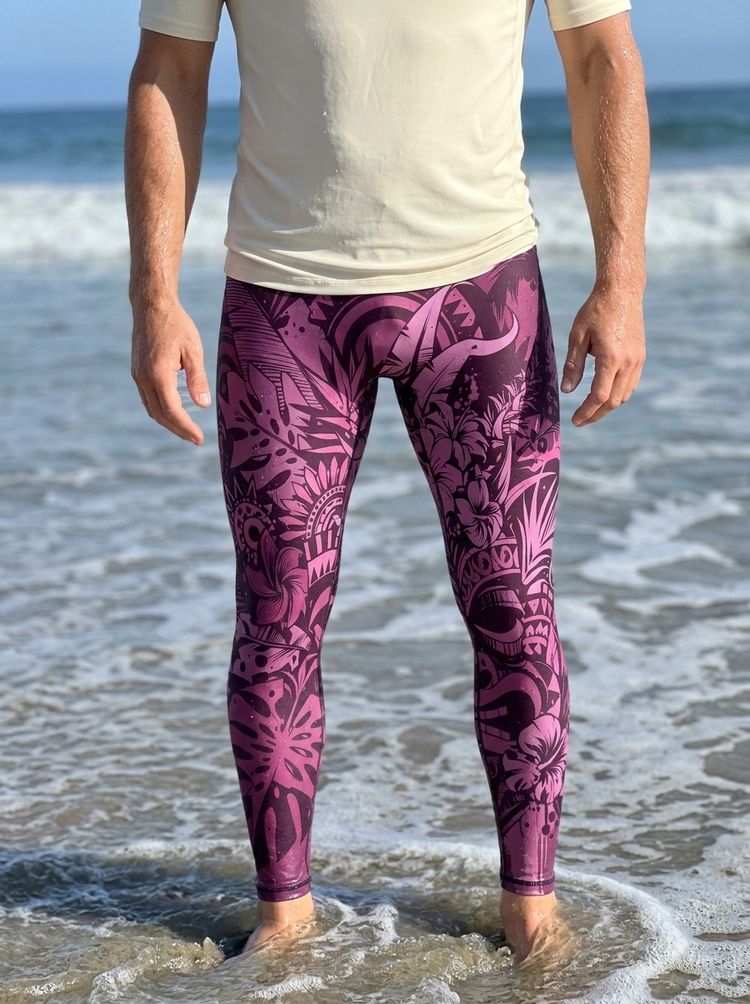 Men's Amaranth Honua Poni Leggings
