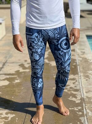 Marina Lani Lehua Leggings Men's Leggings — Lolekai