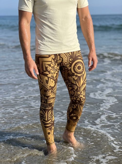 Amber Haze Lani Uli Leggings