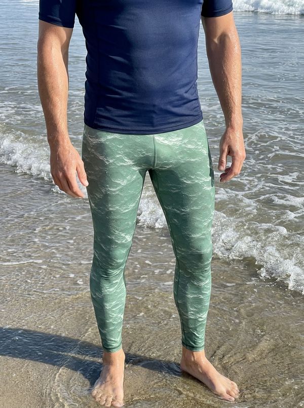 Obsidian Collection men's swim & gym leggings