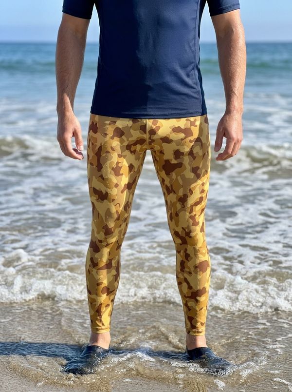 Camo Collection men's swim & gym leggings