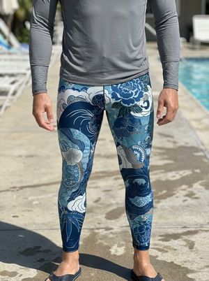 Marina Nami Leggings Men's Leggings — Lolekai