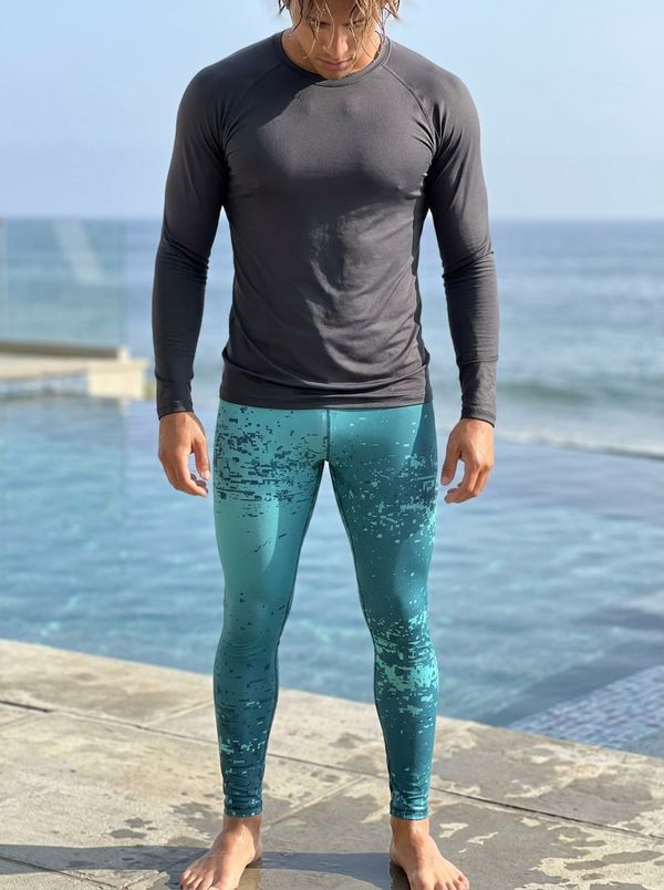 Men's Transformative Teal Riptide Leggings