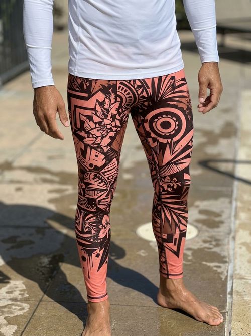 Lava Falls Lani Uli Leggings Men's Leggings — Lolekai