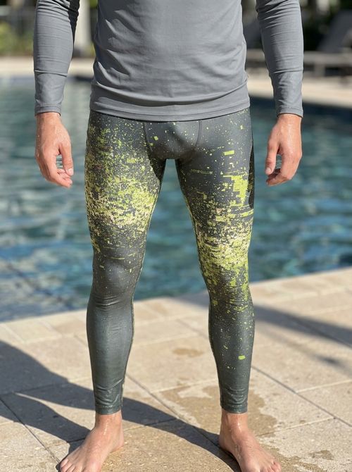Acacia Pixelate Leggings Men's Leggings — Lolekai