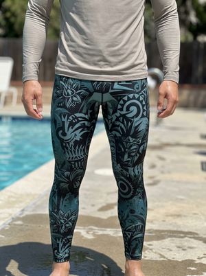 Alexandrite Nalu Poni Leggings Men's Leggings — Lolekai