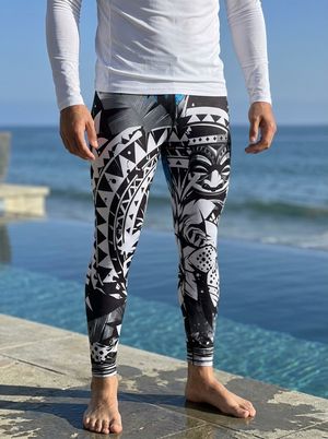 Koa Uli men's swim & gym leggings