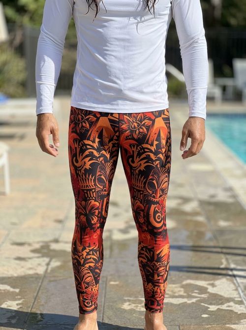 Lava Falls Nalu Poni Leggings Men's Leggings — Lolekai