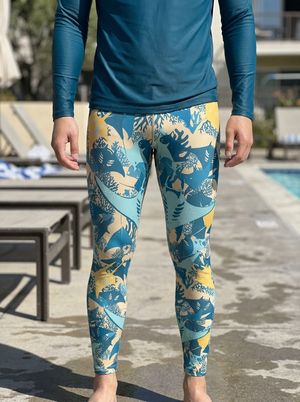 Marina Ebb Leggings Men's Leggings — Lolekai