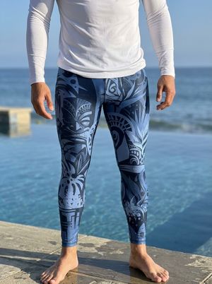 Marina Makani Uli men's swim & gym leggings