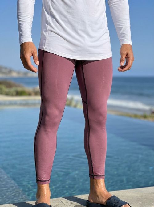 Mauve Leggings Men's Leggings — Lolekai