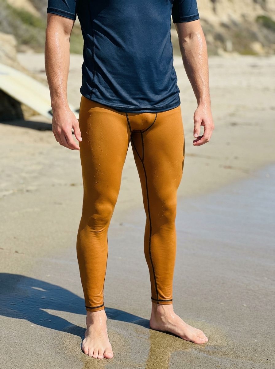 Ochre Leggings Men's Leggings — Lolekai