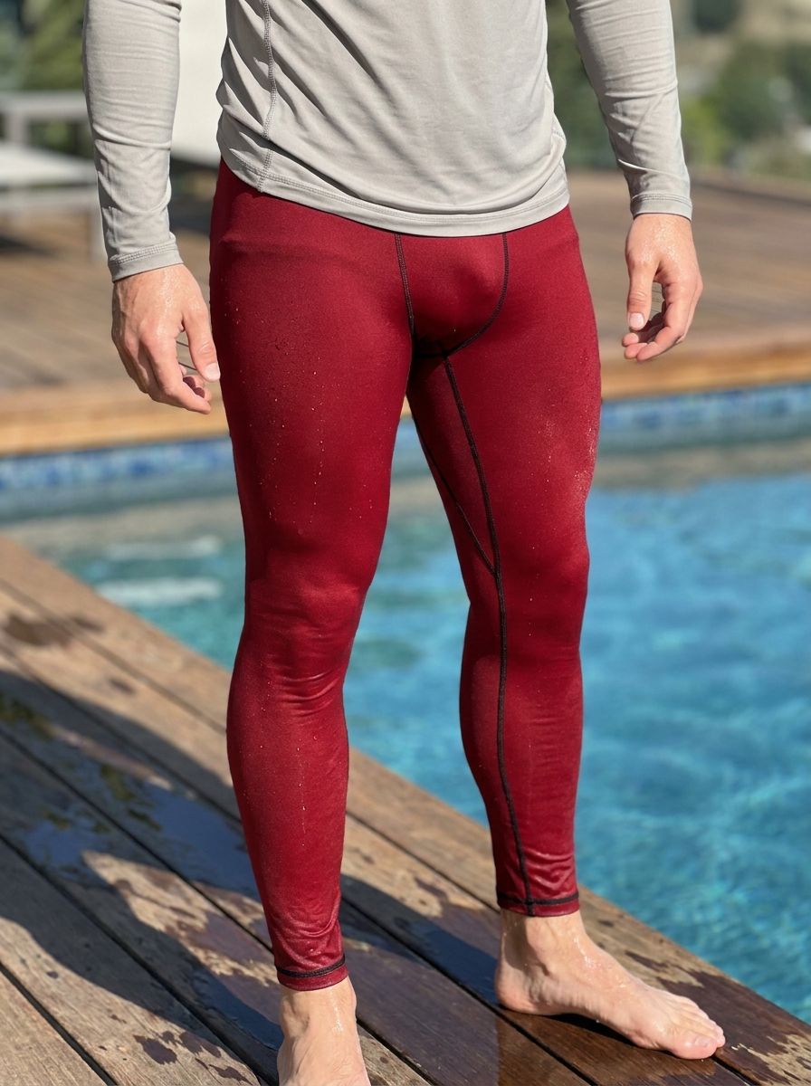 Carmine Leggings Men's Leggings — Lolekai