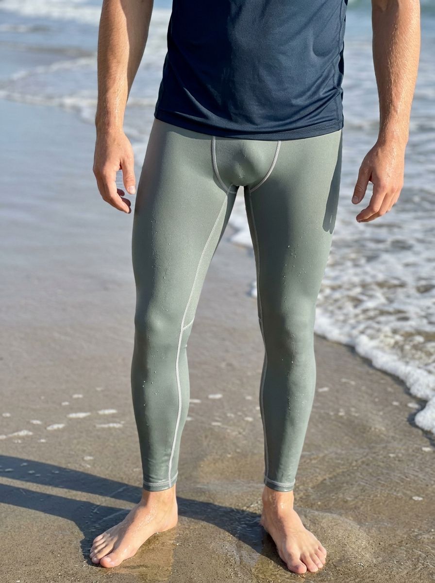 Pewter Leggings Men's Leggings — Lolekai