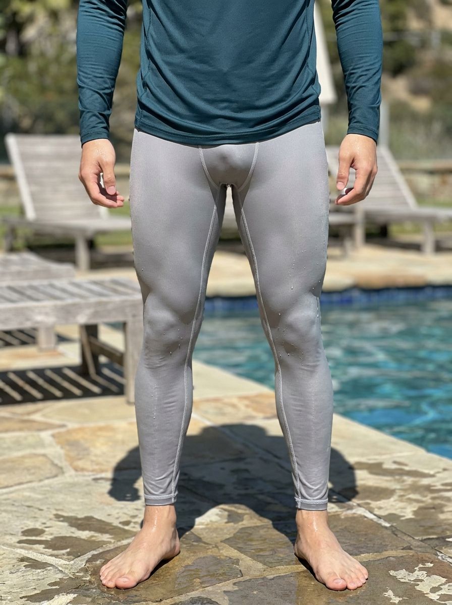 Silver Leggings Men's Leggings — Lolekai