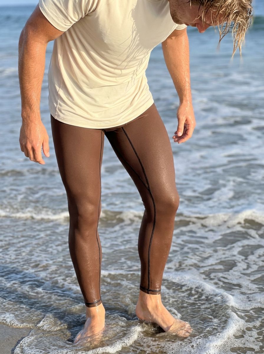Walnut Leggings Men's Leggings — Lolekai