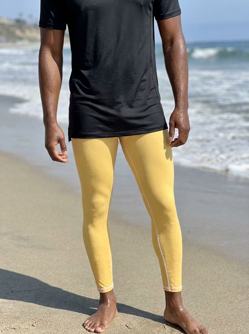 Custard Leggings Men's Leggings — Lolekai