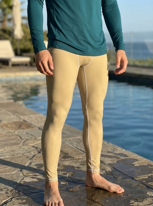 Raw Silk Leggings Men's Leggings — Lolekai