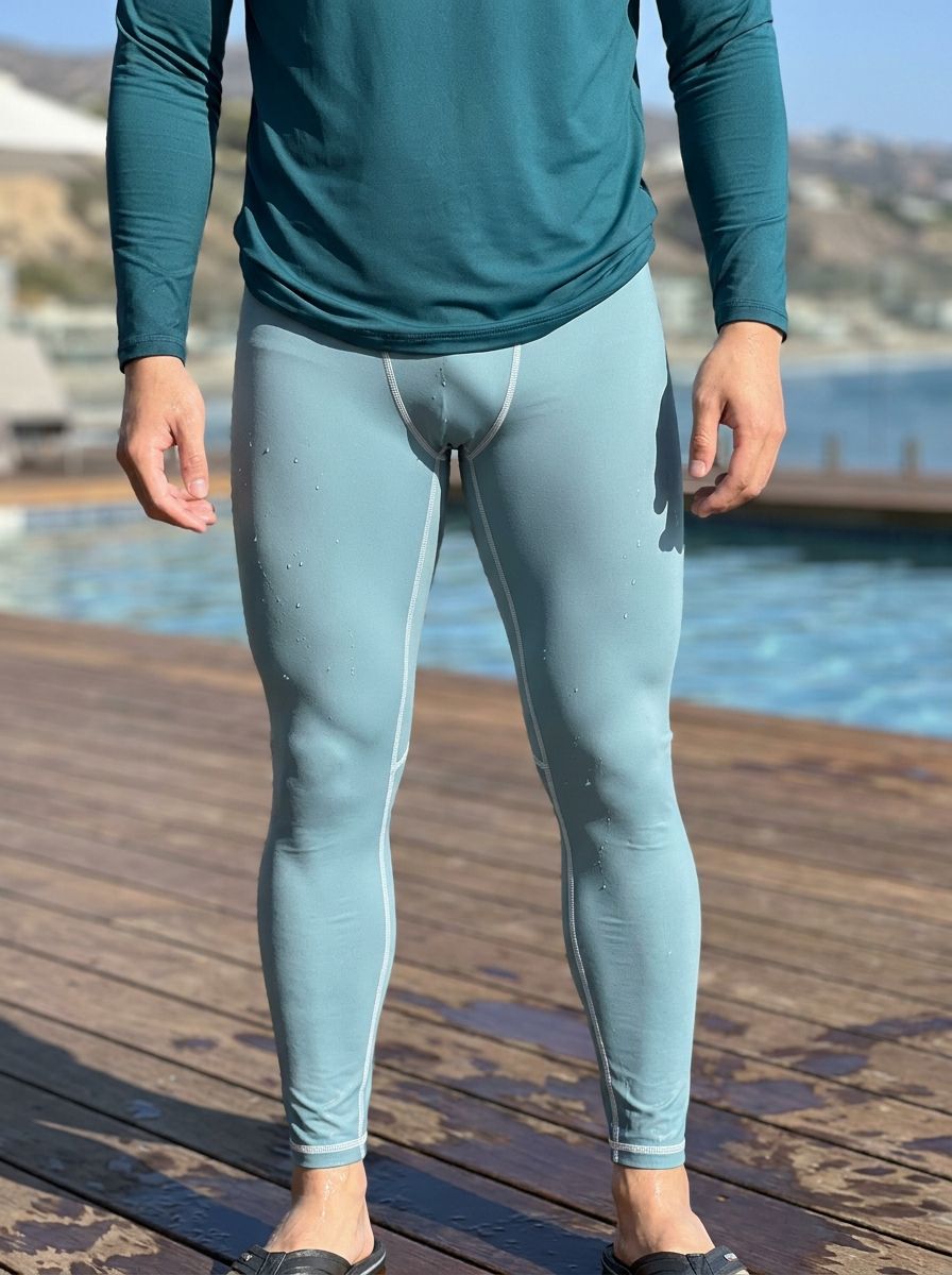 Duck Egg Leggings Men's Leggings — Lolekai
