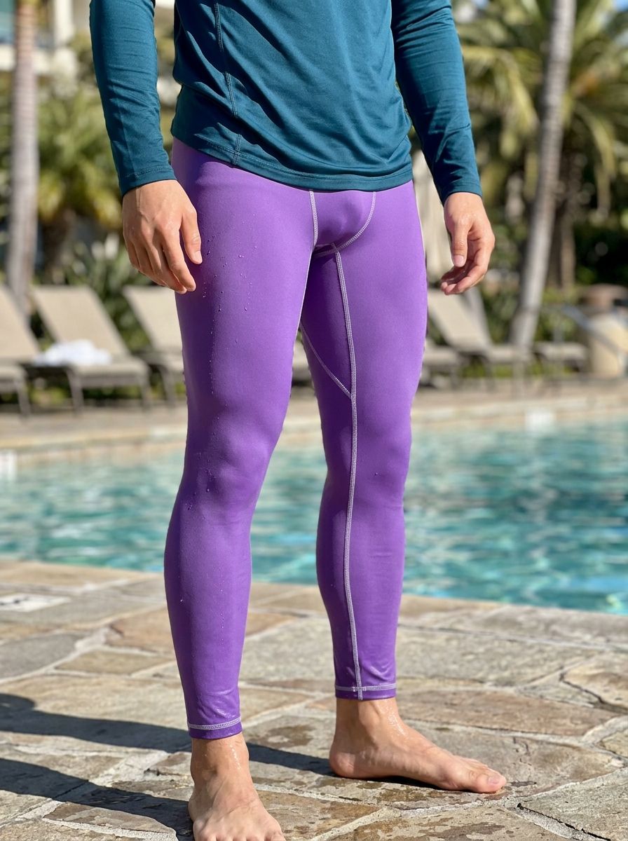 Amethyst Leggings Men's Leggings — Lolekai