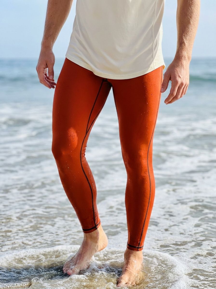 Persimmon Leggings Men's Leggings — Lolekai