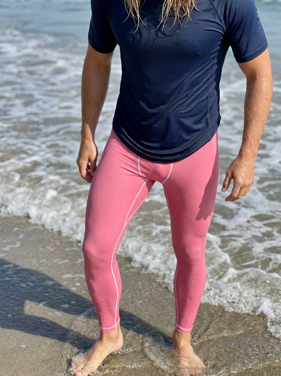 Flamingo Leggings Men's Leggings — Lolekai