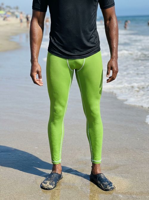 Kiwi Leggings Men's Leggings — Lolekai
