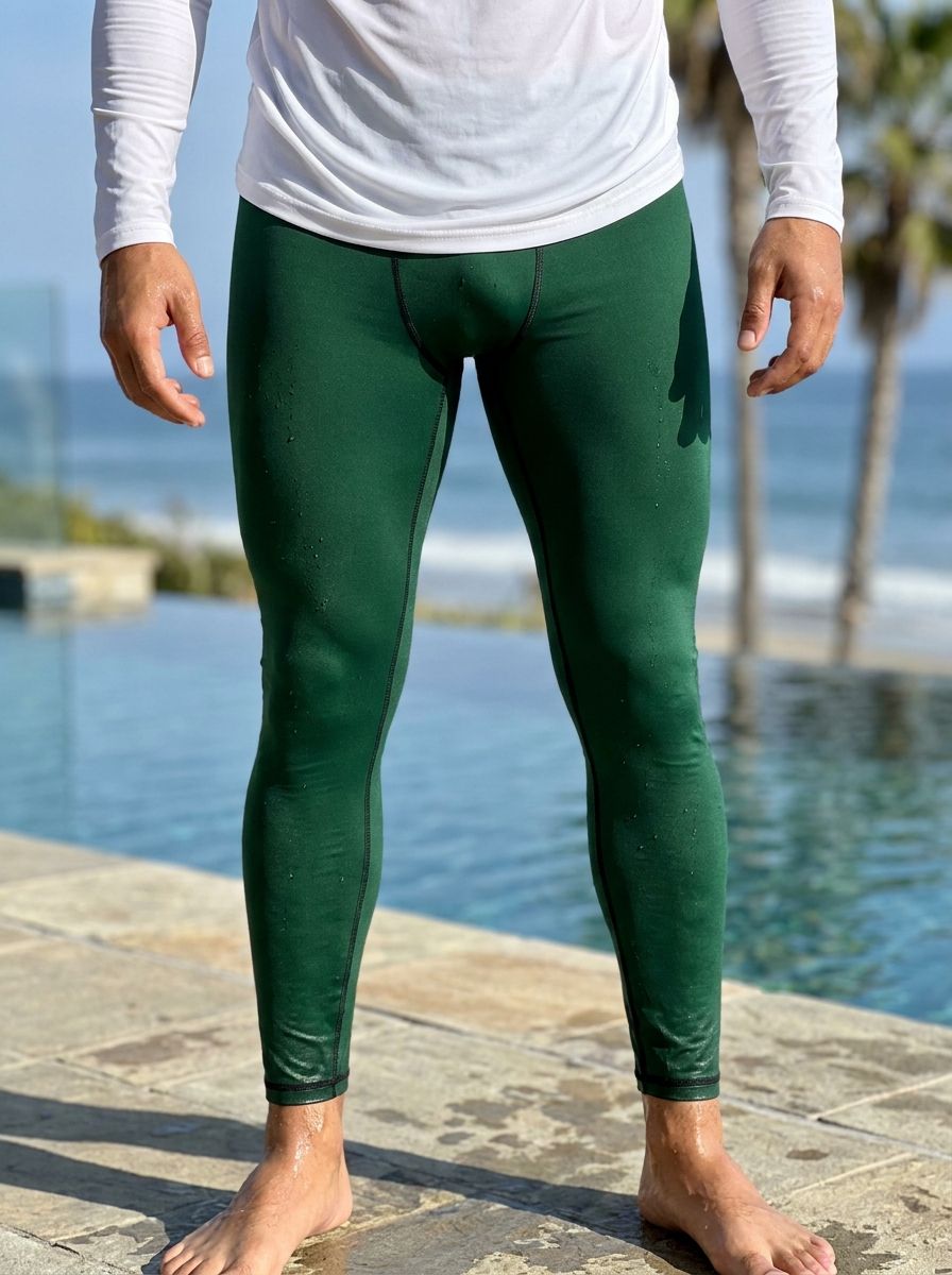 Gucci Green Leggings Men's Leggings — Lolekai