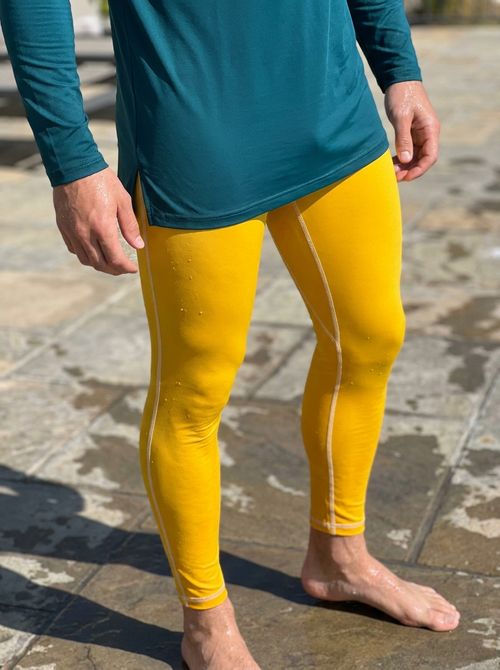 Bauhaus Yellow Leggings Men's Leggings — Lolekai