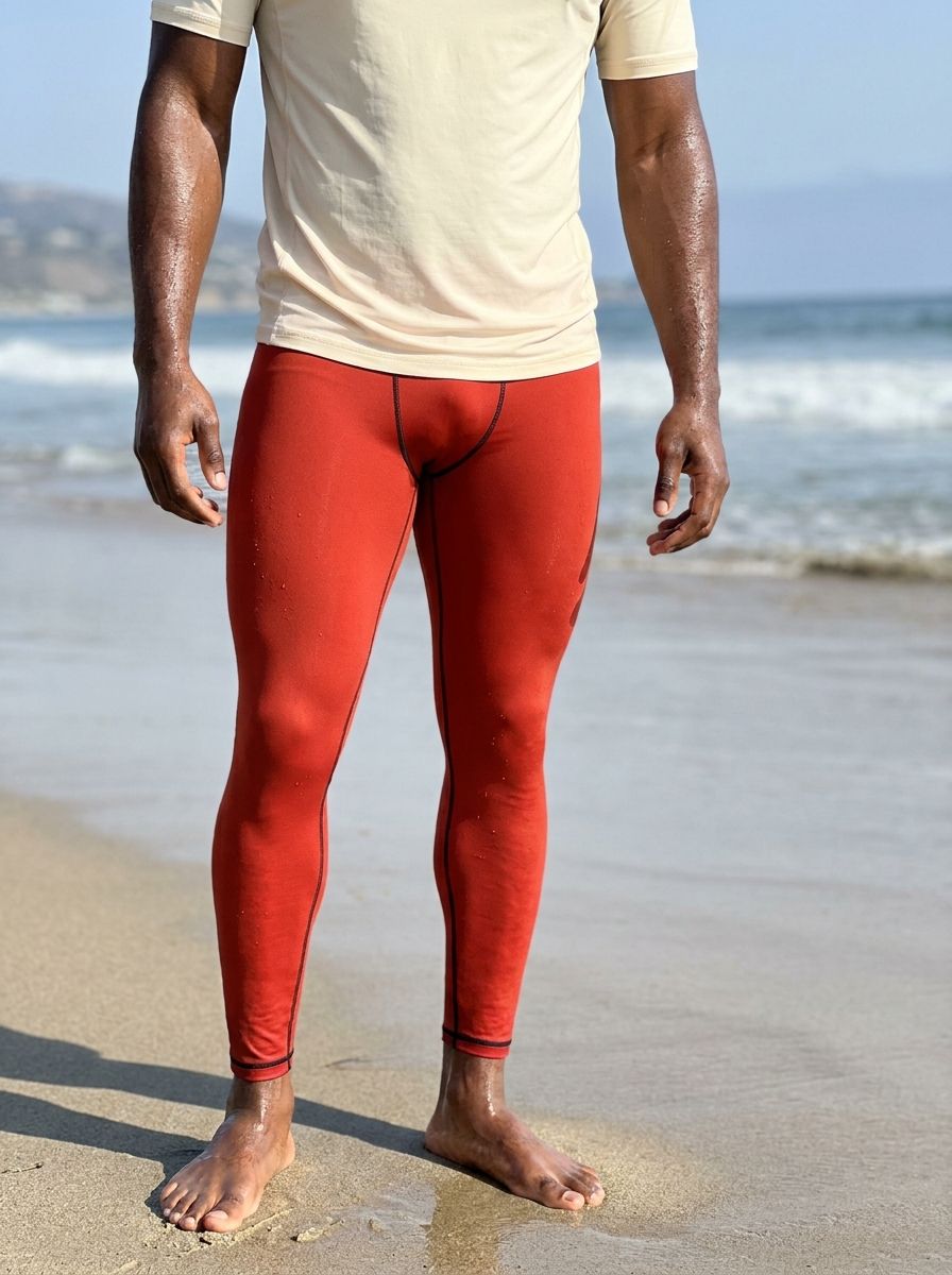 Vermilion Leggings Men's Leggings — Lolekai