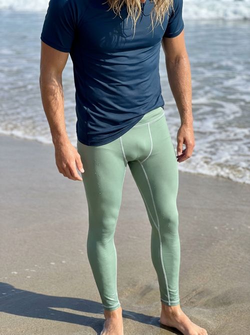 Sea Glass Leggings Men's Leggings — Lolekai
