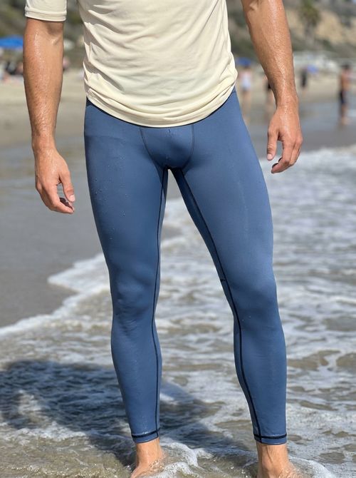 Mid Denim Leggings Men's Leggings — Lolekai